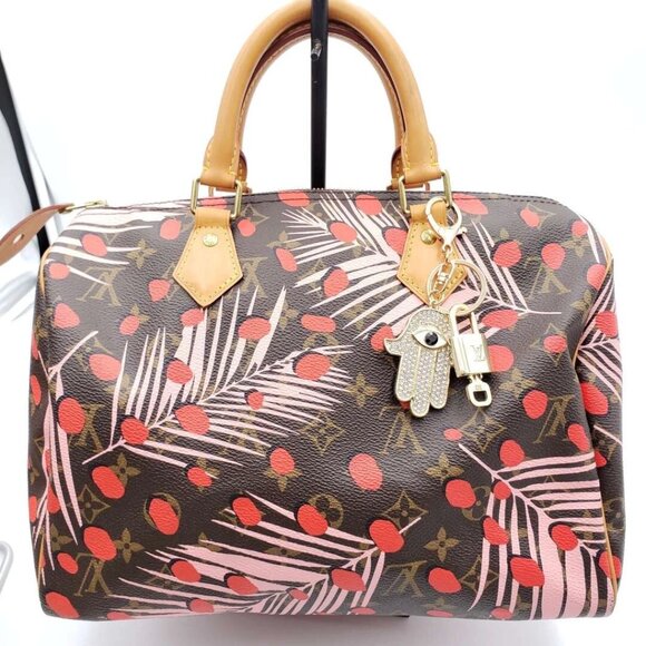 Authentic Louis Vuitton Lock & Key with unbranded Bagcharm, Keycharm, Keychain - Picture 4 of 9